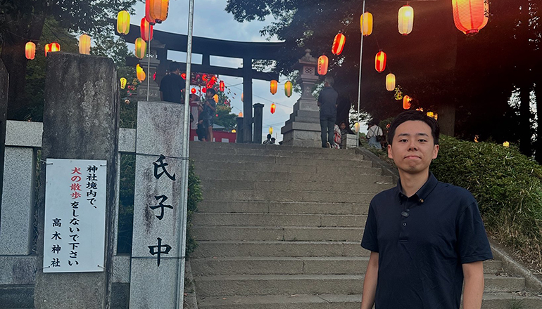 【石田しょうたろう】高木神社の納涼祭