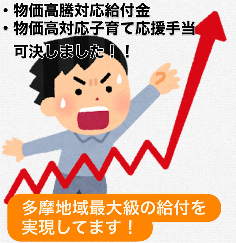 【石田しょうたろう】 多摩地域最大級の給付を実現